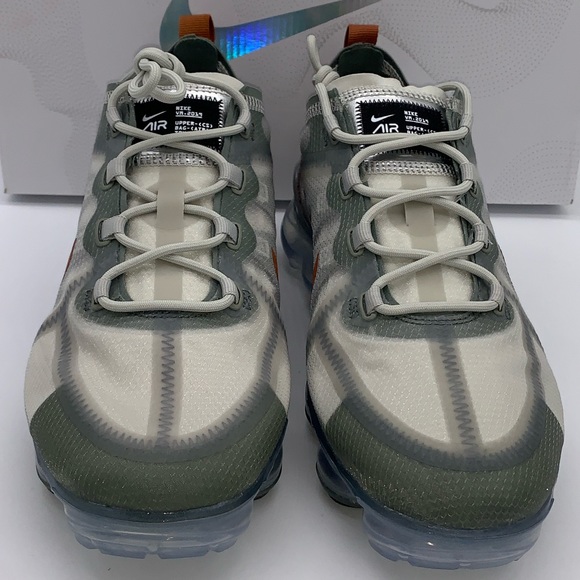 Nike Air VaporMax 2019 Grey Vintage Dark Russet - Picture 5 of 8